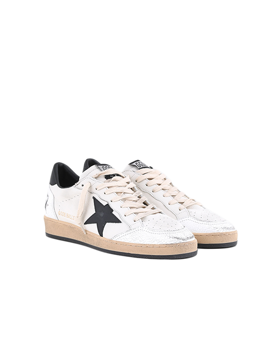 TENIS GOLDEN GOOSEN BALLSTAR WHITE/BLACK