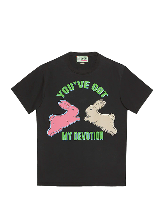 CAMISETA GUCCI MY DEVOTION HA HA COLLECTION