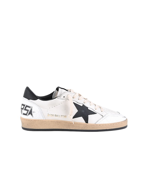 TENIS GOLDEN GOOSEN BALLSTAR WHITE/BLACK