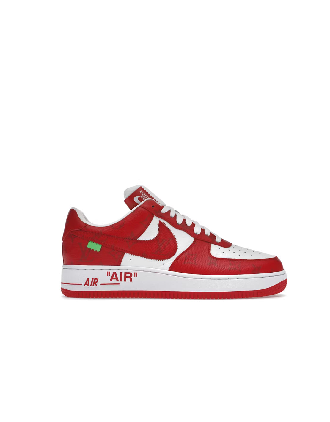 NIKE AIR FORCE 1 X LV VIRGIL ABLOH ROJO