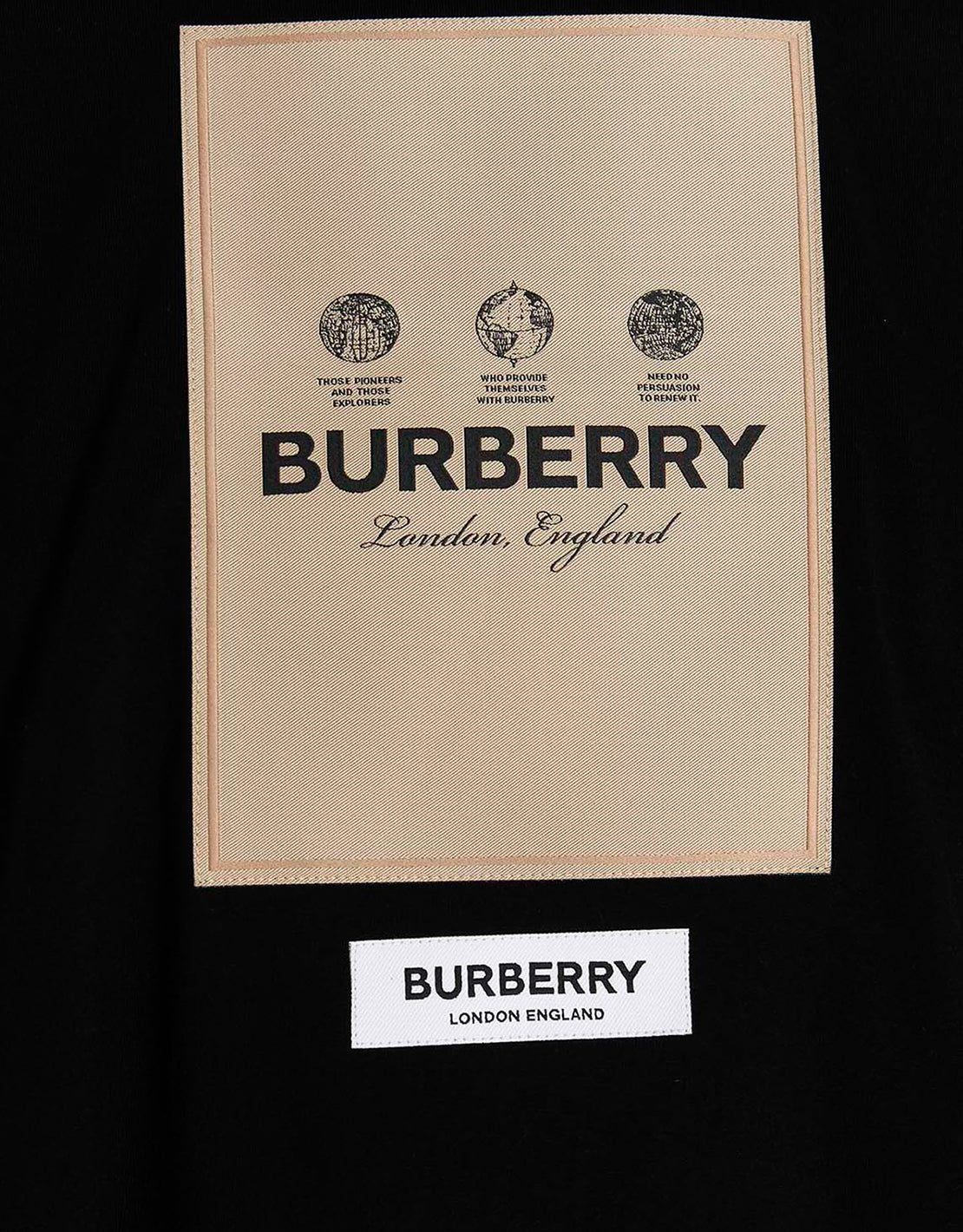 CAMISETA BURBERRY SERGIO NEGRA