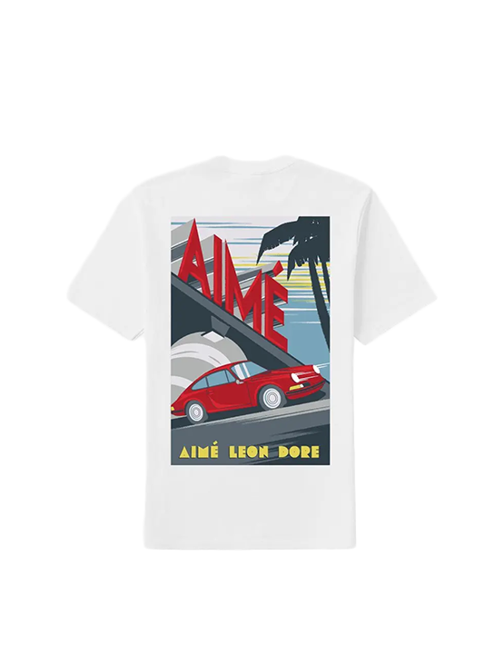 CAMISETA AIME LEON DORE "VICTORY LAP" WHITE