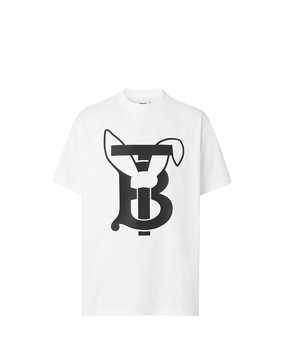 CAMISETA BURBERRY RABBIT BLANCA