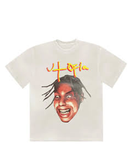 CAMISETA CACTUS JACK UTOPIA WHITE