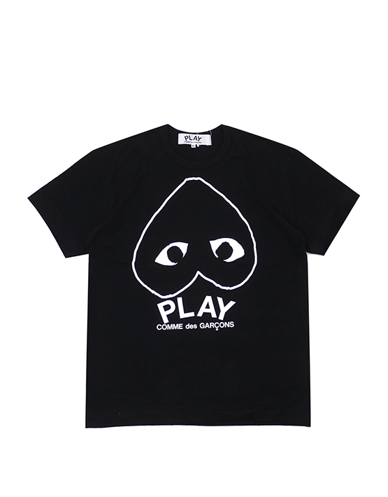 CAMISETA COMME DES GARCON BLACK INVERTED