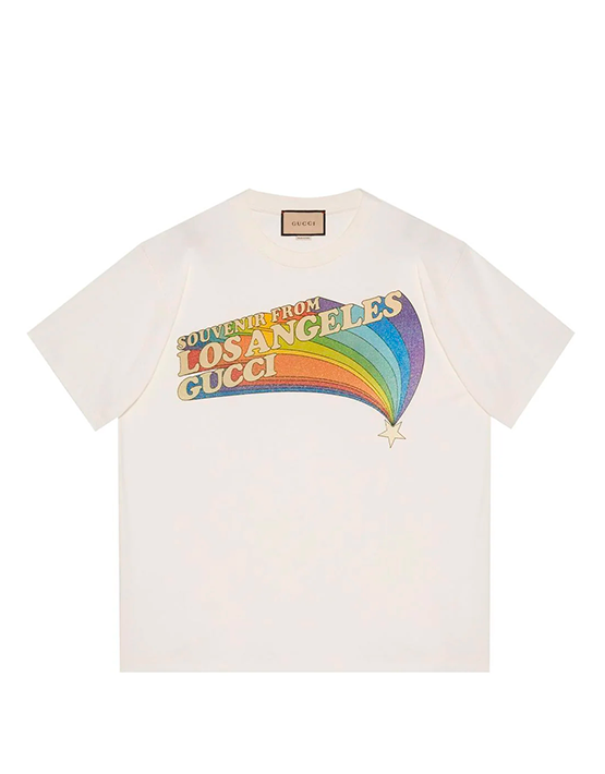 CAMISETA GUCCI RAINBOW LOS ANGELES