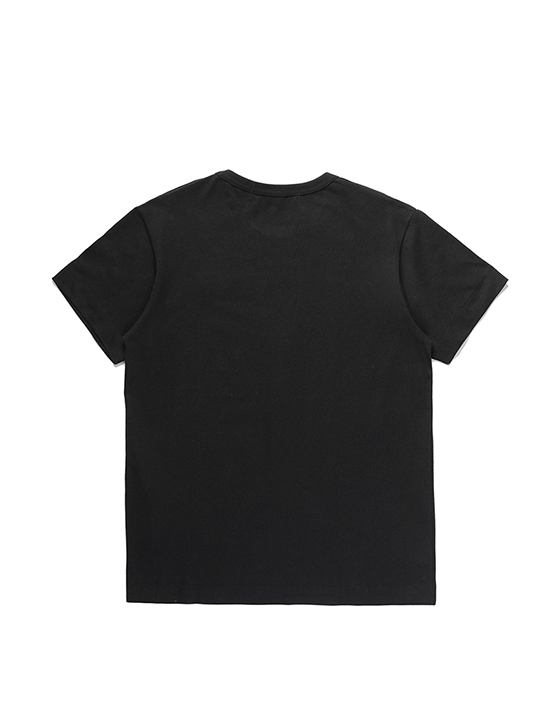 CAMISETA COMME DES GARCON BLACK HEART BLACK