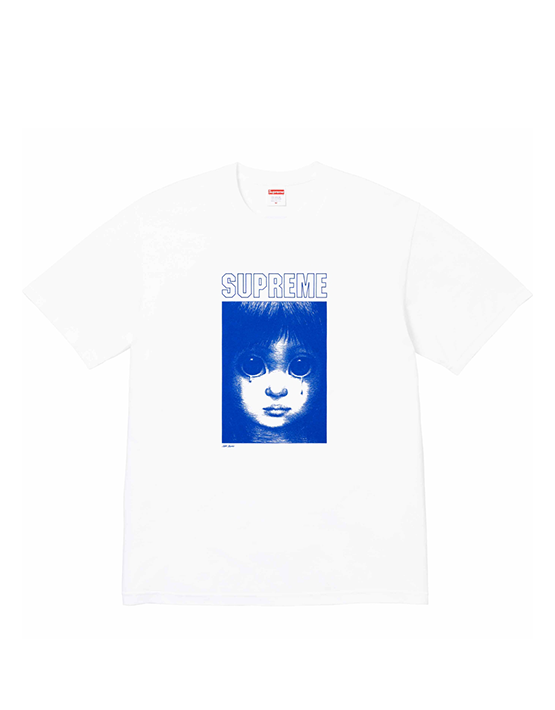 CAMISETA SUPREME MARGARET KEANE TEARDROP BLANCA SS24