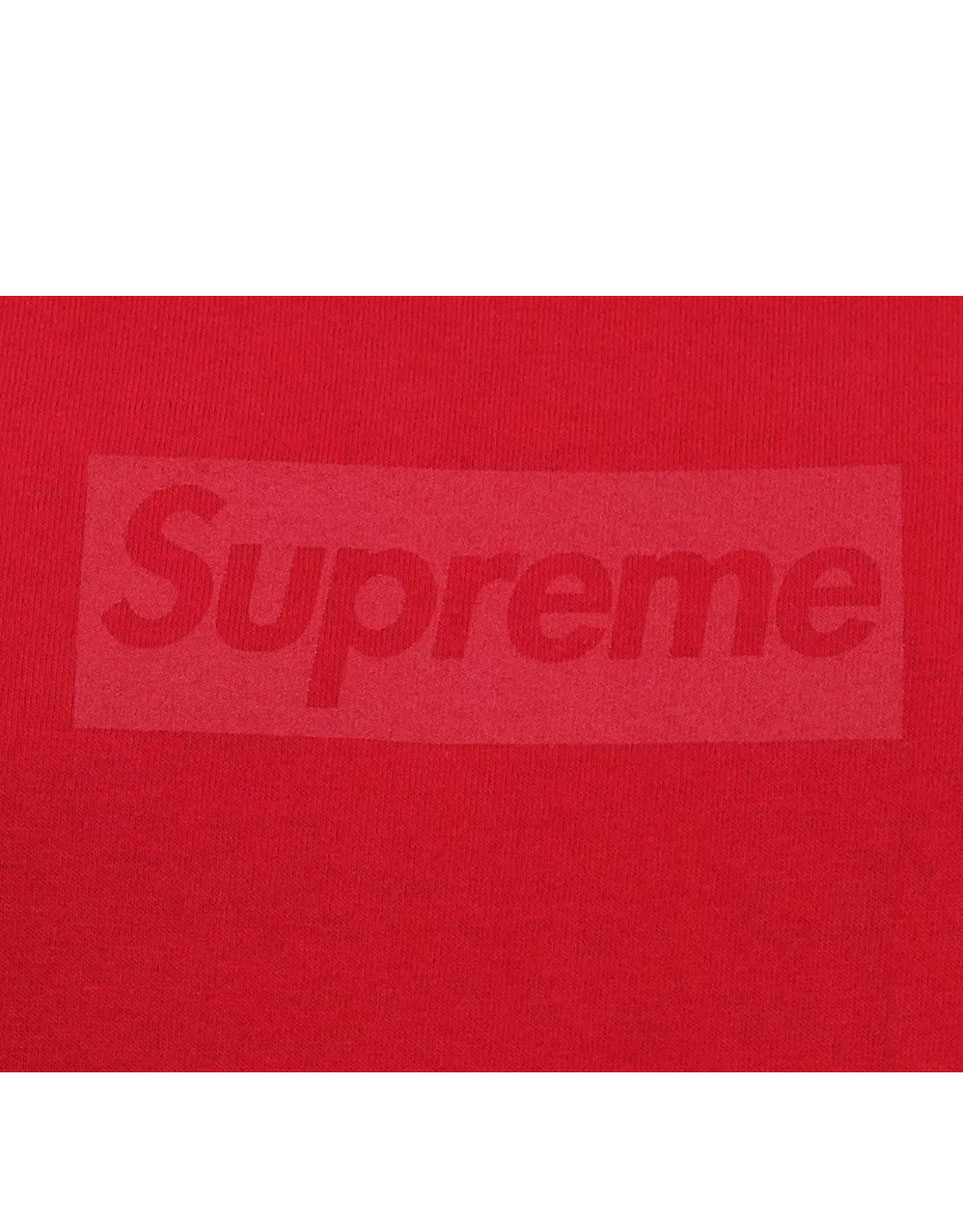 CAMISETA SUPREME TONAL BOX ROJA