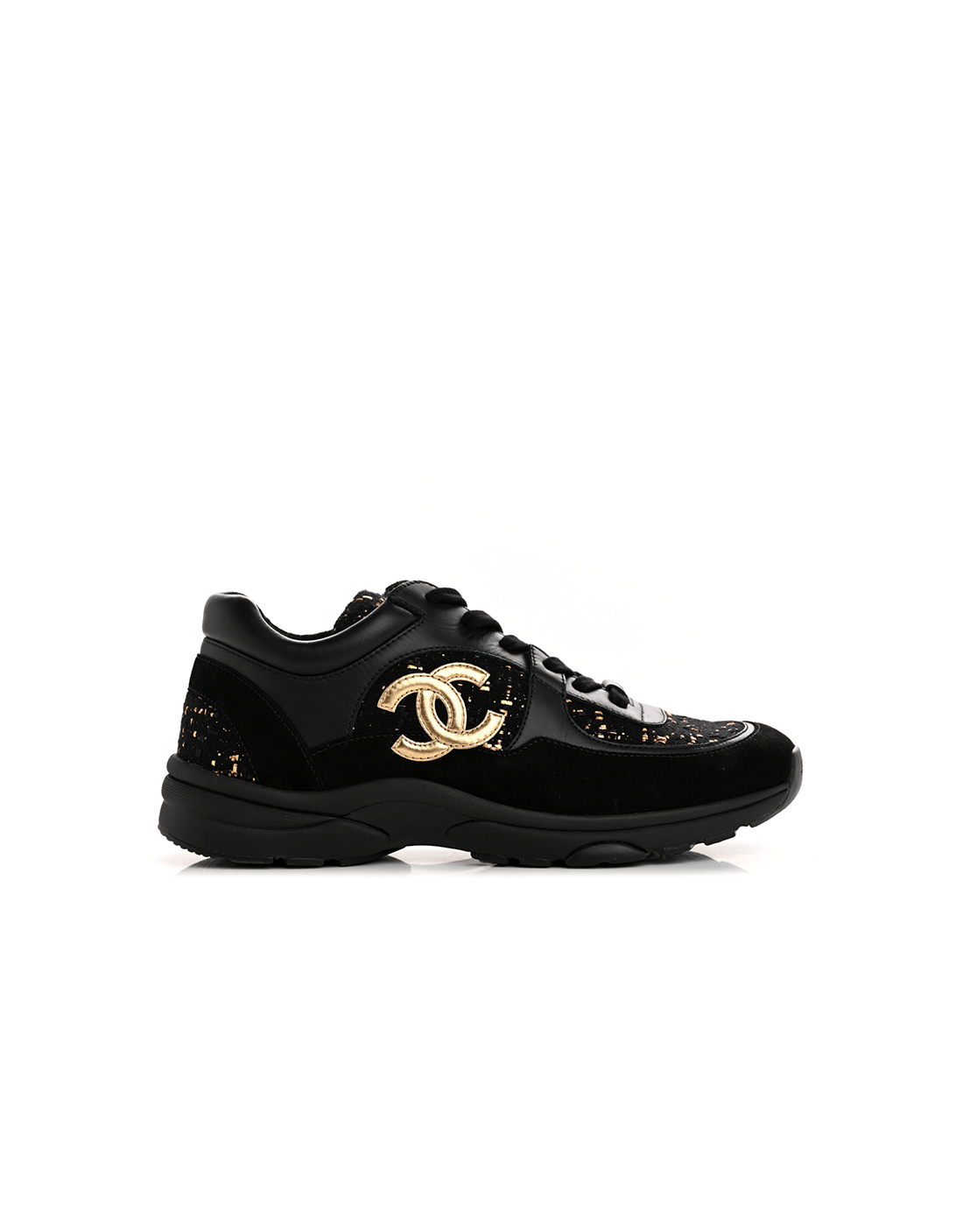 CHANEL RUNNERS BLACK