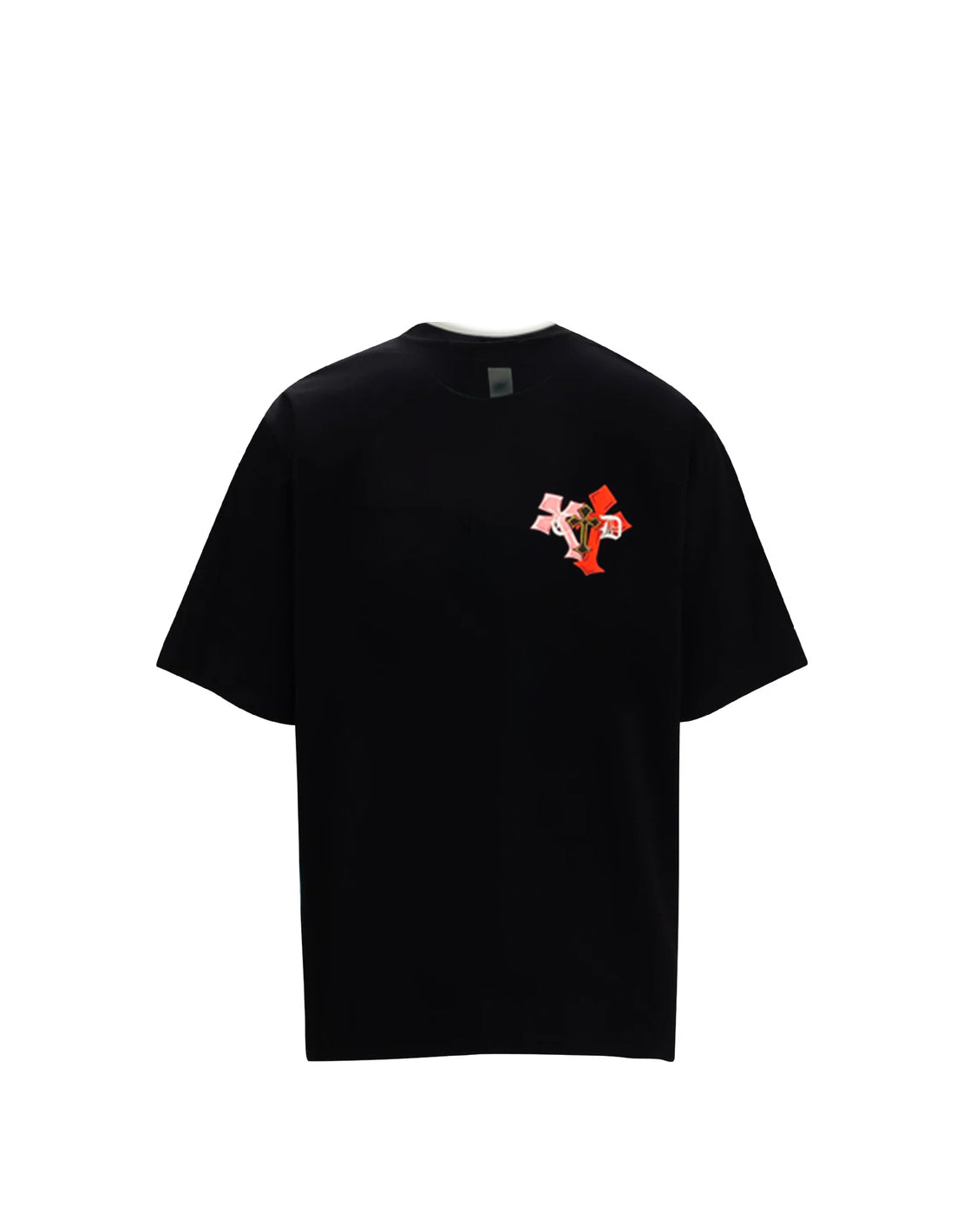 CAMISETA CHROME HEARTS BLACK TAIL MULTICOLOR