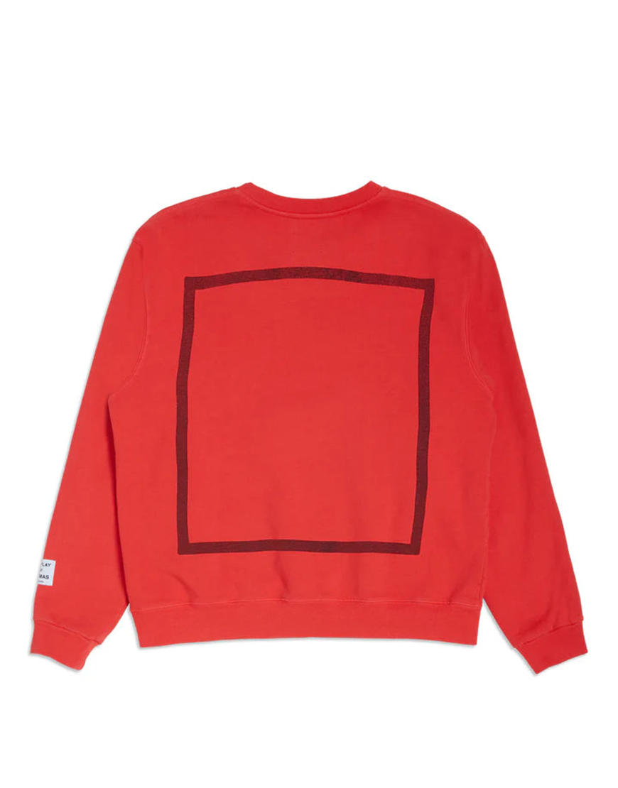 CREWNECK GALLERY DEPT "MUSIQUE" RED