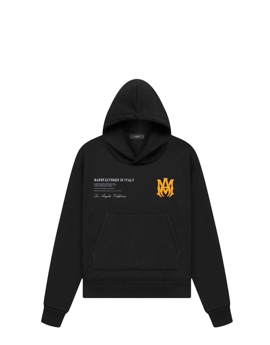 HOODIE AMIRI MILITARY SPECS NEGRO