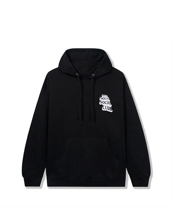 HOODIE ANTISOCIAL CLUB "1.5" NEGRO