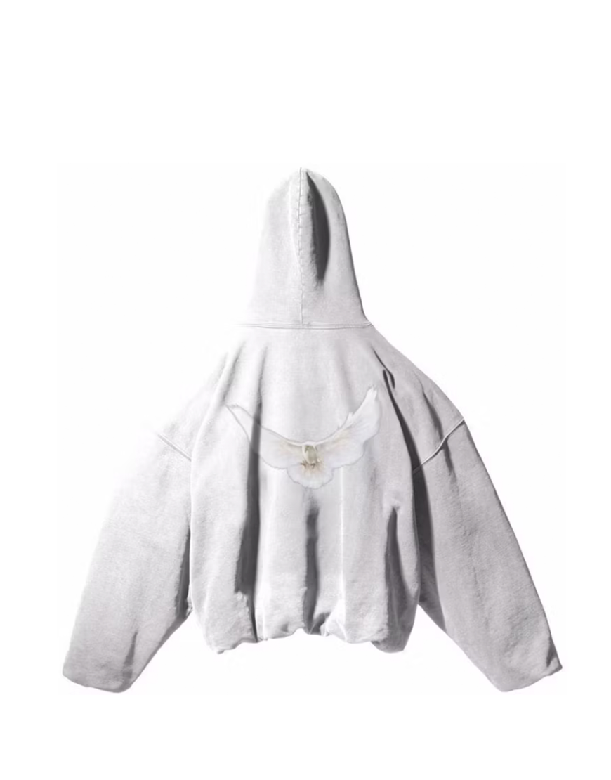 HOODIE YZY X GAP DOVE ENGINEREED WHITE