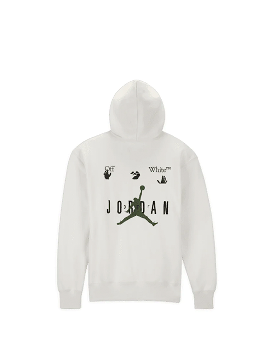 HOODIE OFF WHITE JORDAN BLANCO