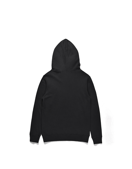 HOODIE COMME DES GARCON BLACK RED HEART