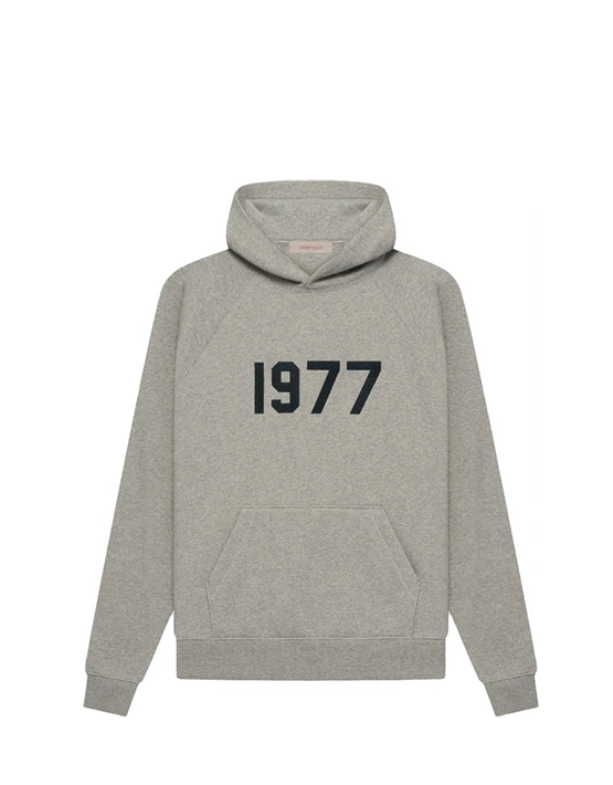 HOODIE FEAR OF GOD ESSENTIALS 1977 GRIS