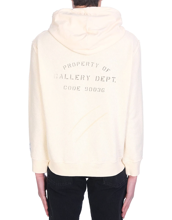 HOODIE GALLERY DEPT X LANVIN BEIGE