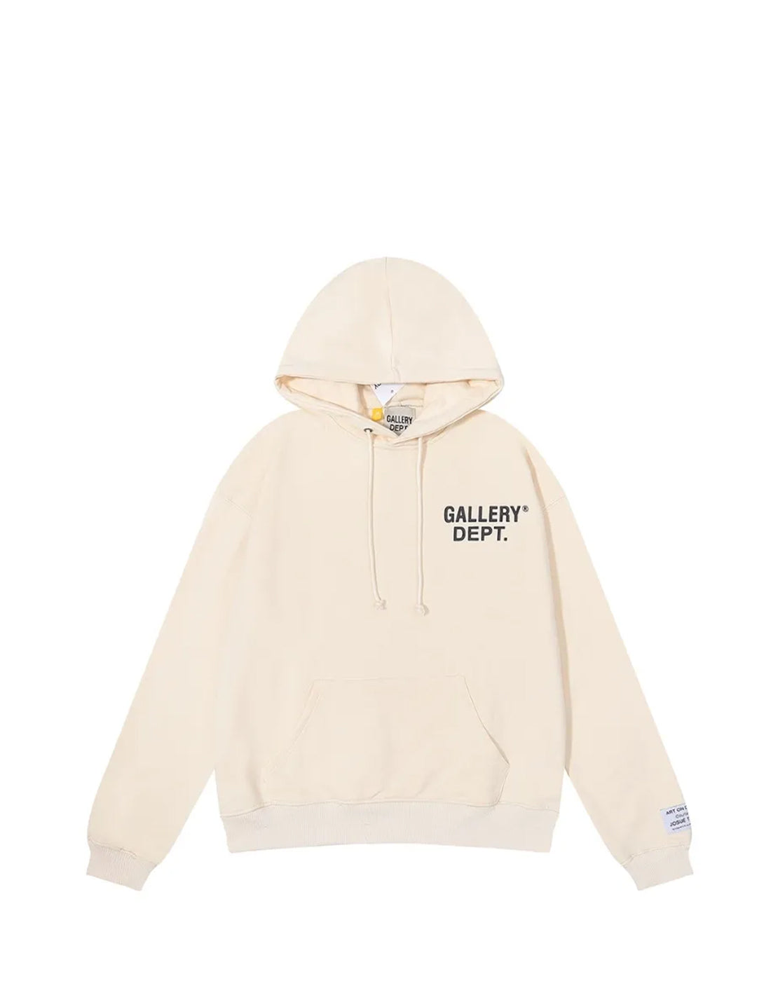 HOODIE GALLERY DEPT LOGO CLASSIC BEIGE