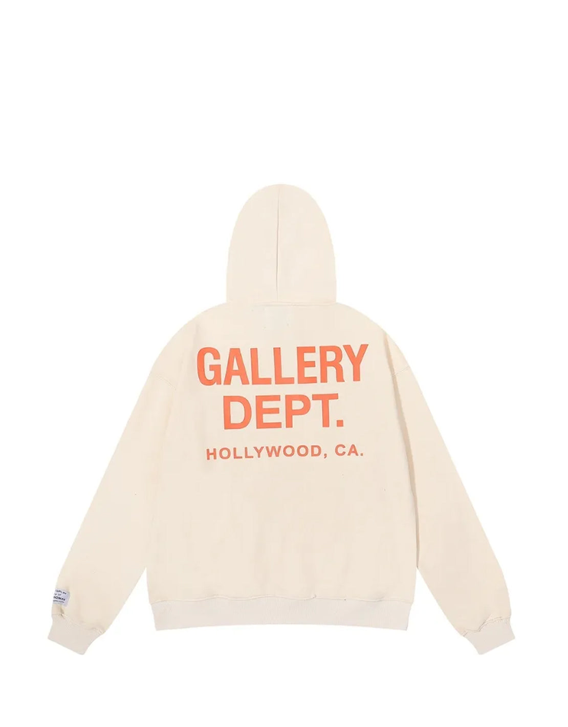 HOODIE GALLERY DEPT LOGO CLASSIC BEIGE