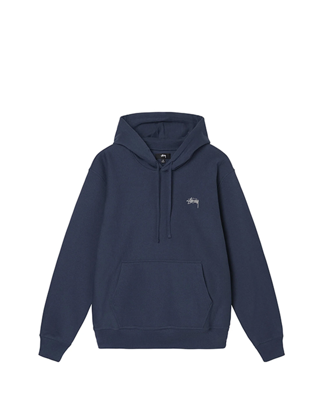 HOODIE STUSSY STOCK LOGO AZUL NAVY