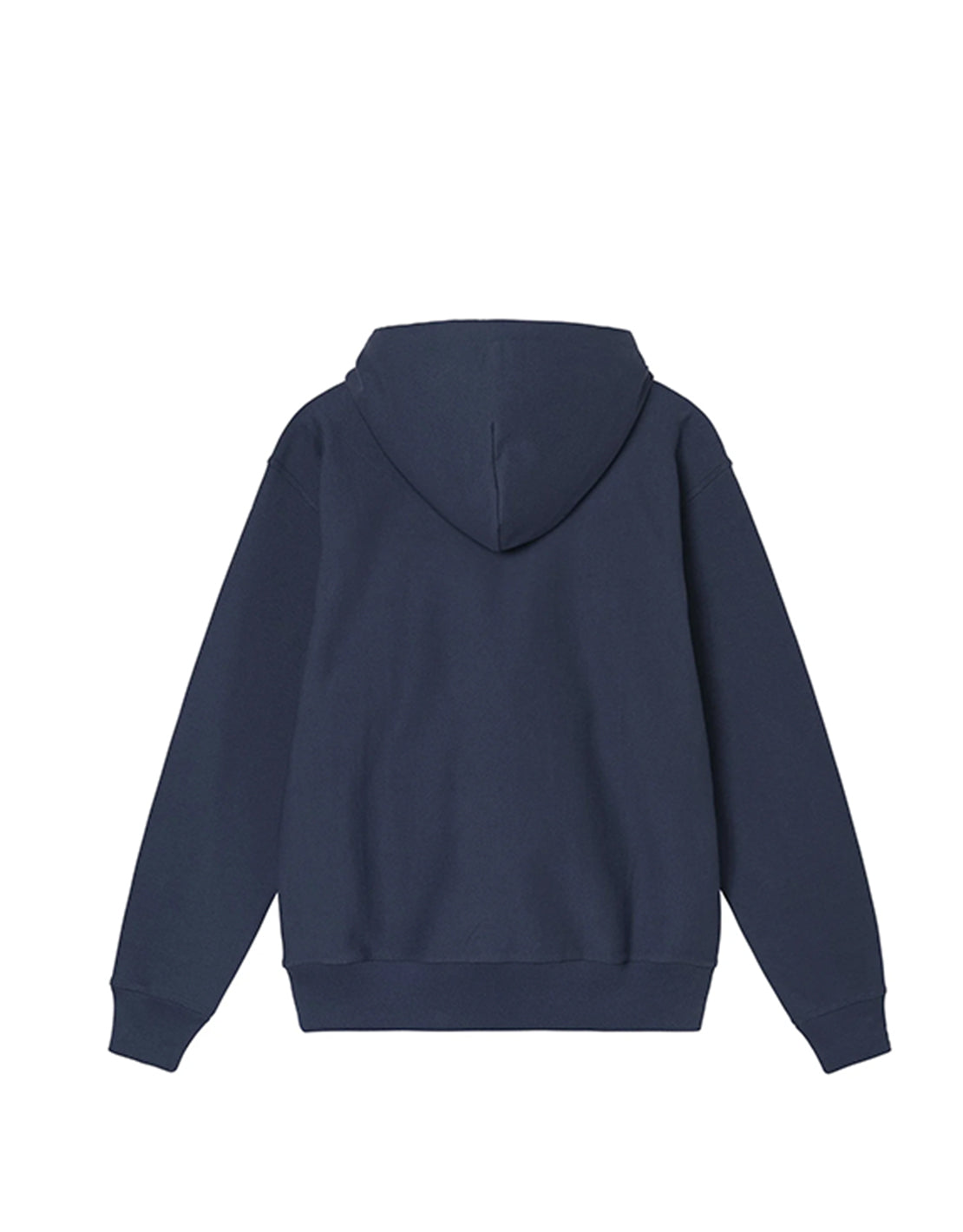 HOODIE STUSSY STOCK LOGO AZUL NAVY