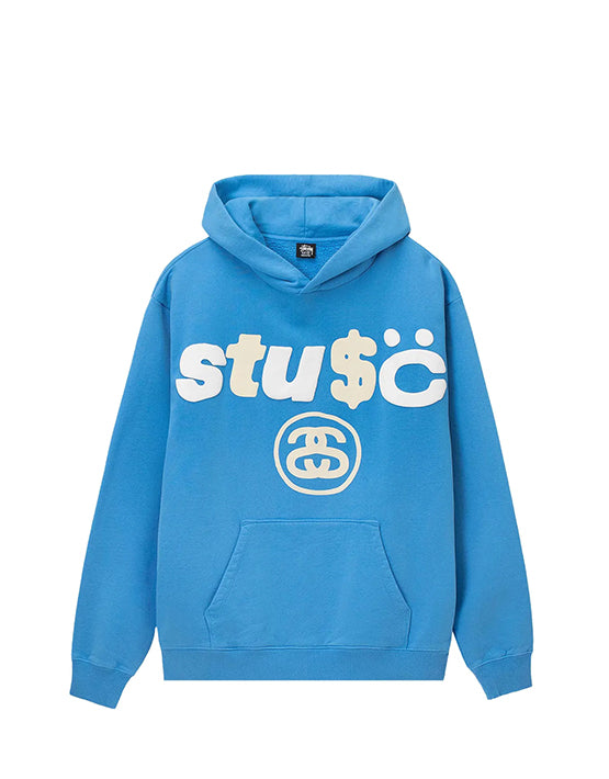 HOODIE STUSSY X CPFM BLUE