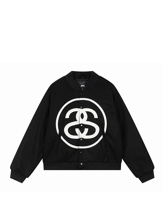 BEIBOLERA STUSSY SS LINK BLACK