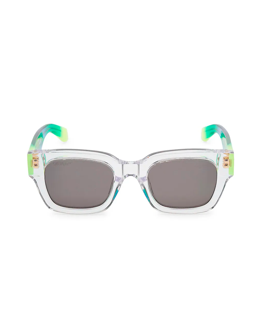 OFF WHITE ZURICH 51 MM SUNGLASSES GREEN