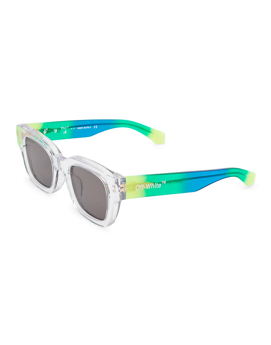 OFF WHITE ZURICH 51 MM SUNGLASSES GREEN