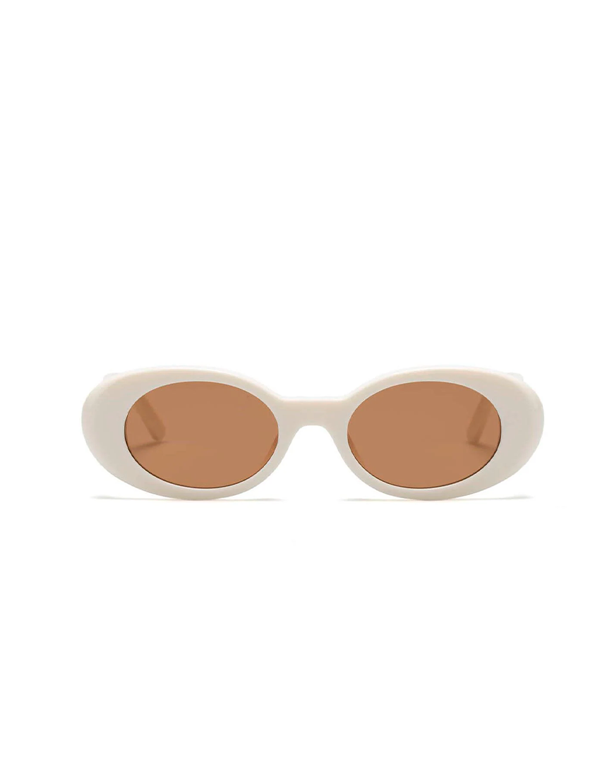 PALM ANGELS SPIRIT SUNGLASSES WHITE