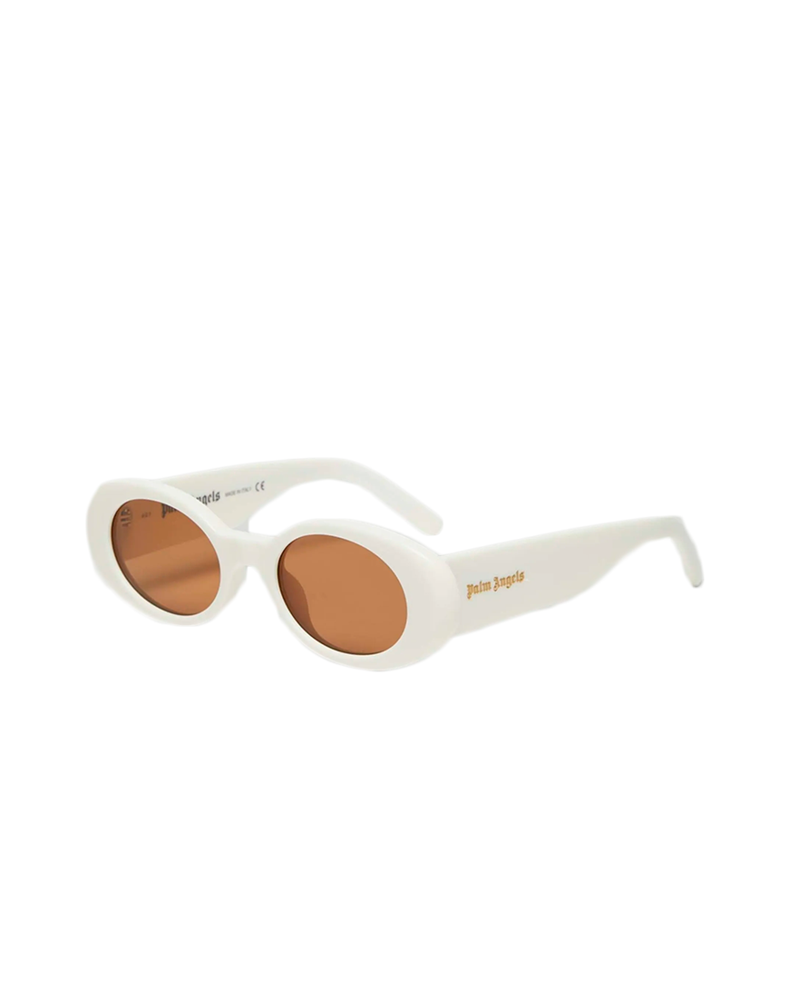 PALM ANGELS SPIRIT SUNGLASSES WHITE