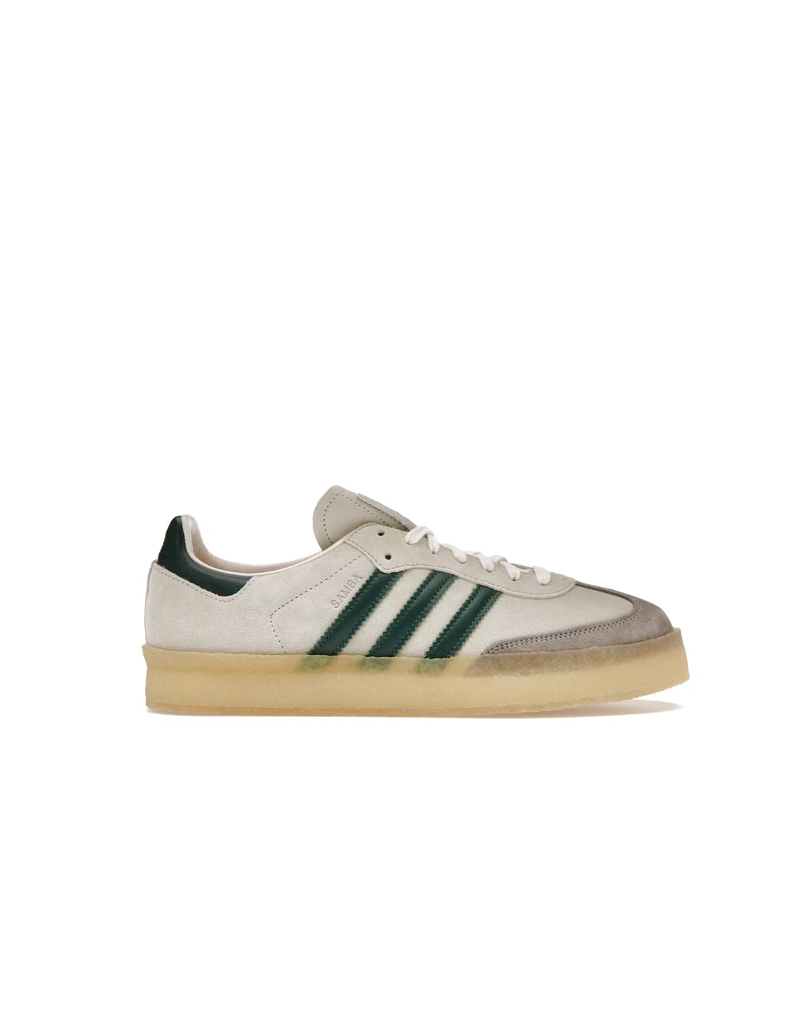 ADIDAS CLARKS 8TH STREET SAMBA by Ronnie Fieg Chalk White Green