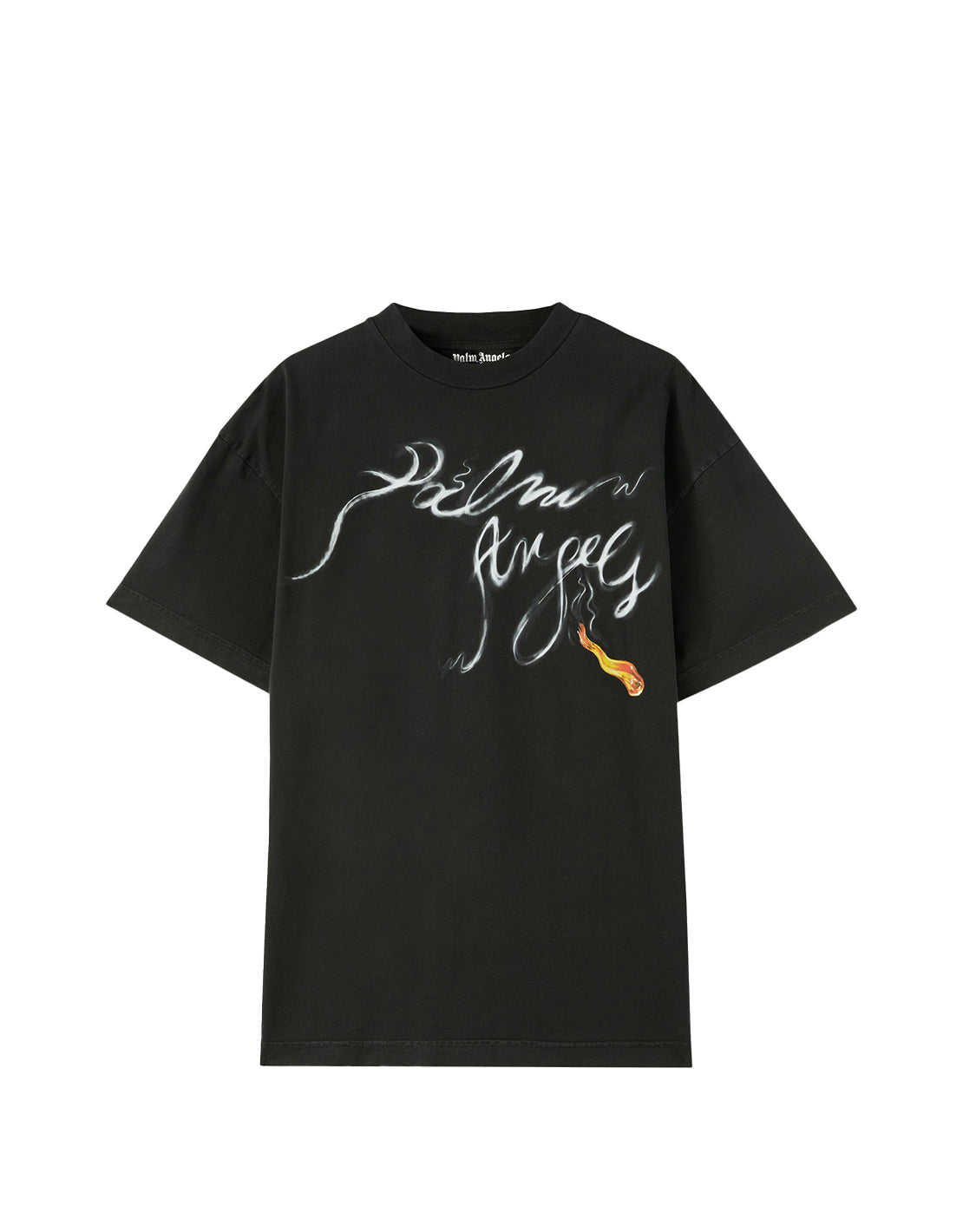 CAMISETA PALM ANGELS FOGGY NEGRA