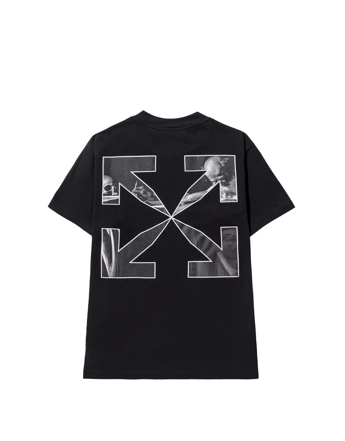 CAMISETA OFF WHITE CARAVAGGIO NEGRA