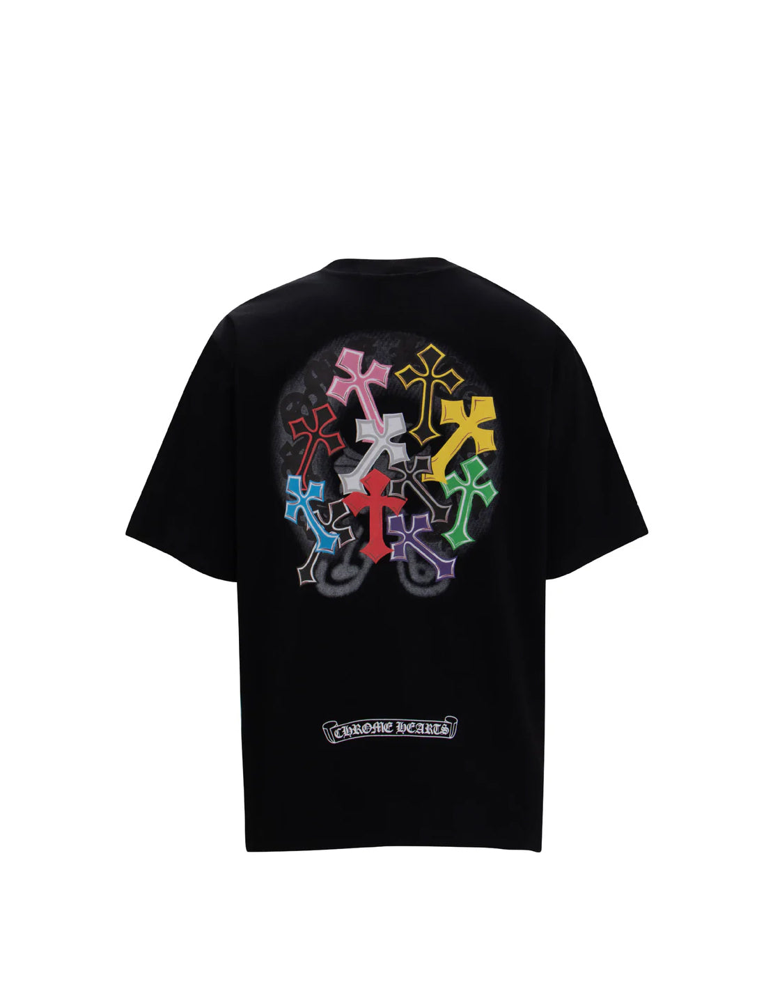 CAMISETA CHROME HEARTS BLACK TAIL MULTICOLOR