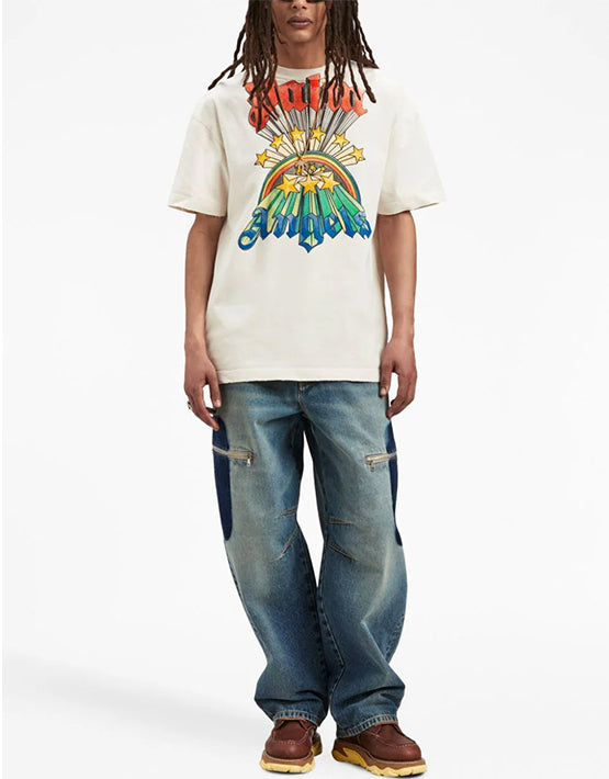 CAMISETA PALM ANGELS RAINBOW